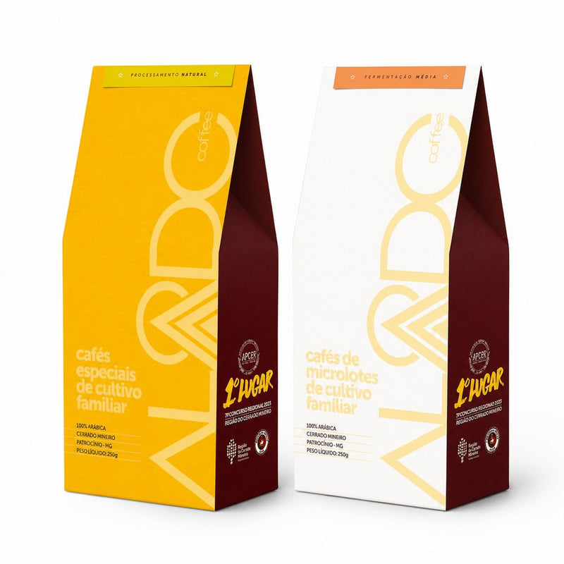 Essências da Fazenda Kit Degustação 500g | Alado Coffe